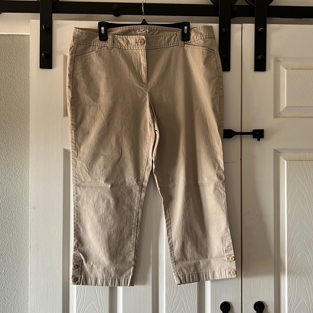 Loft (Ann Taylor) cropped pants